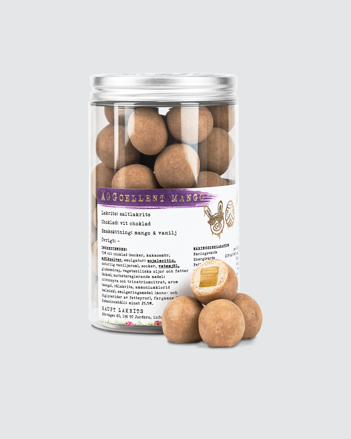 Äggcellent Mango i gruppen Chokoladeovertrukket lakrids hos Haupt Lakrits AB (100170178)