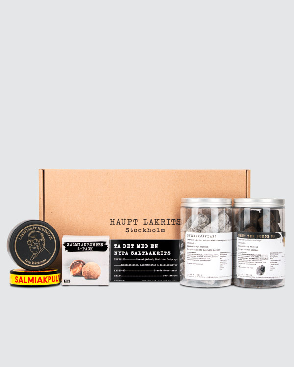 Ta det med en nypa saltlakrits i gruppen / hos Haupt Lakrits AB (100170010)