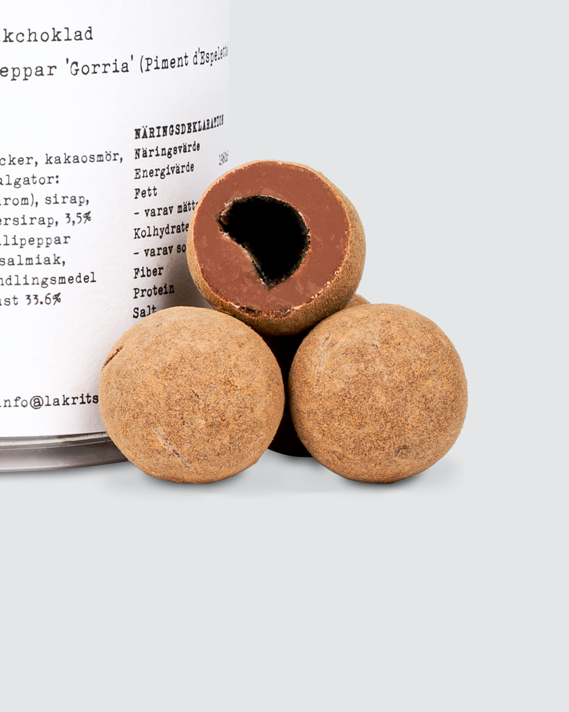 Chilla Gunilla i gruppen Chokoladeovertrukket lakrids hos Haupt Lakrits AB (100170066)