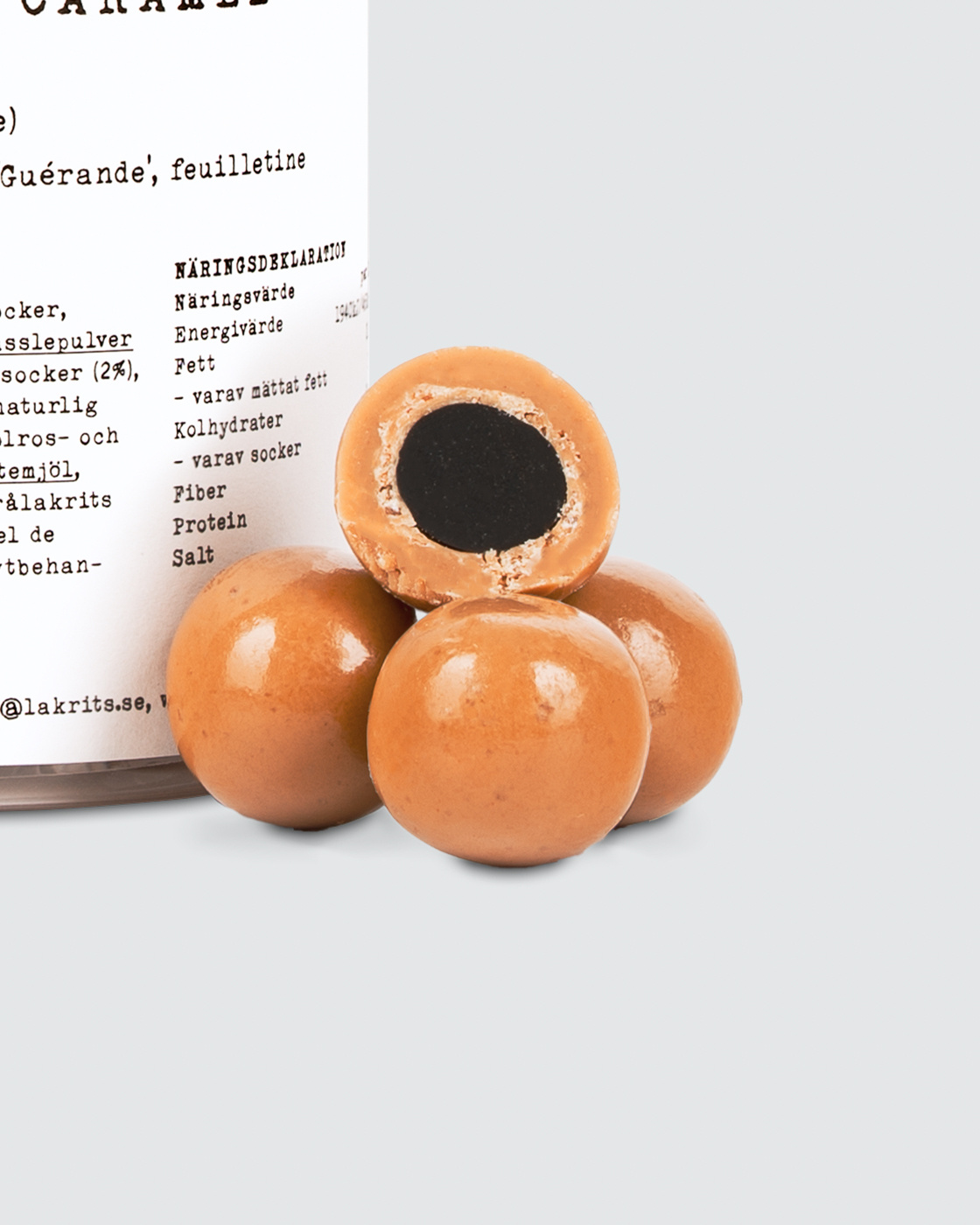 The Salted Caramel i gruppen Chokoladeovertrukket lakrids hos Haupt Lakrits AB (100170080)