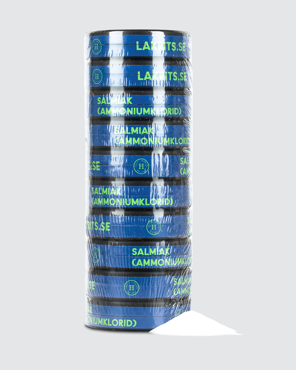 Ammoniumklorid (salmiak) i gruppen Salt lakrids hos Haupt Lakrits AB (100170163)