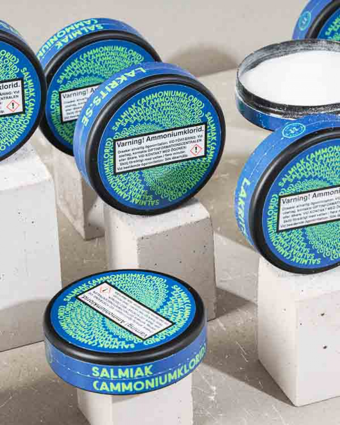 Ammoniumklorid (salmiak) i gruppen Salt lakrids hos Haupt Lakrits AB (100170163)