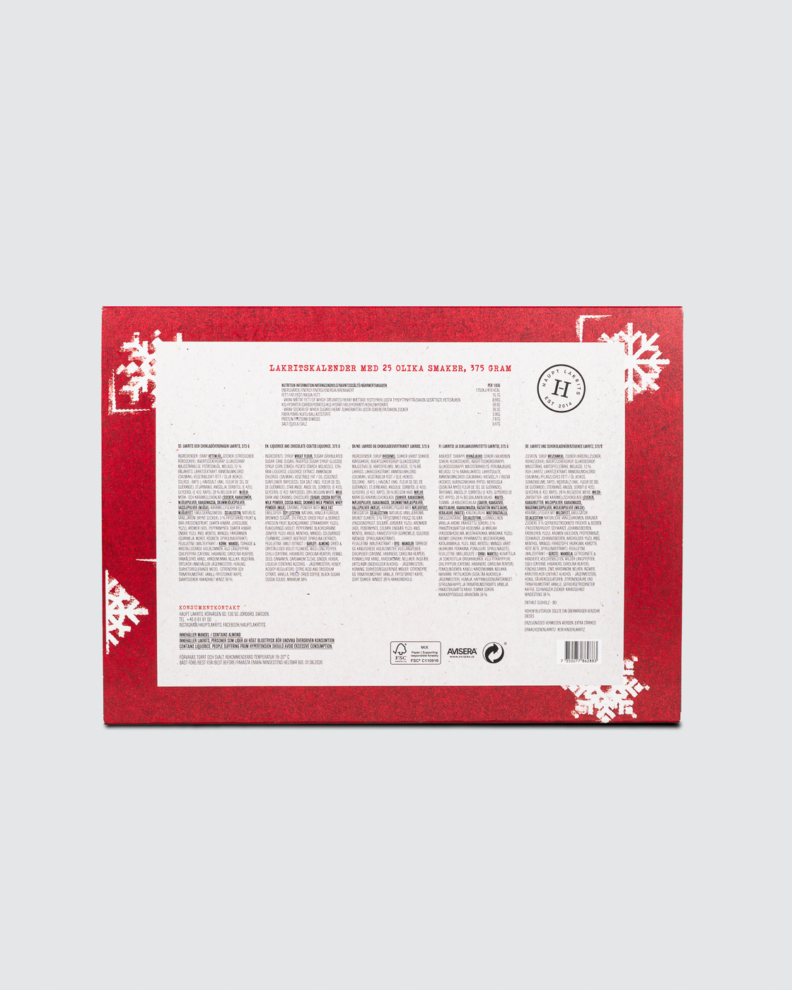 Adventskalender 2025 i gruppen / hos Haupt Lakrits AB (100170198)