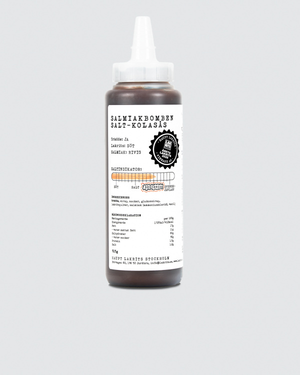 Salmiakbomben Saltkaramelsauce i gruppen / hos Haupt Lakrits AB (100170233)