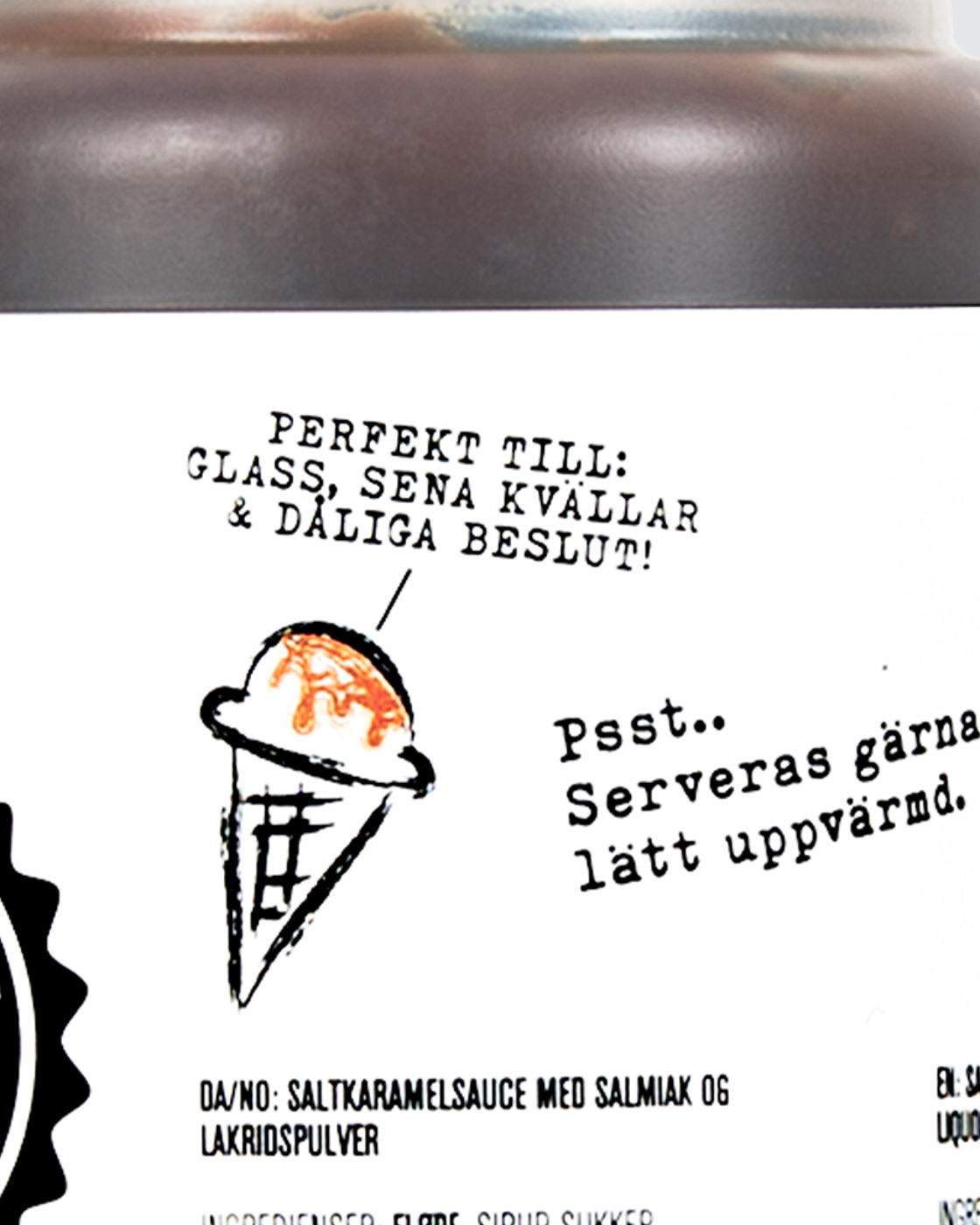Salmiakbomben Saltkaramelsauce i gruppen / hos Haupt Lakrits AB (100170233)