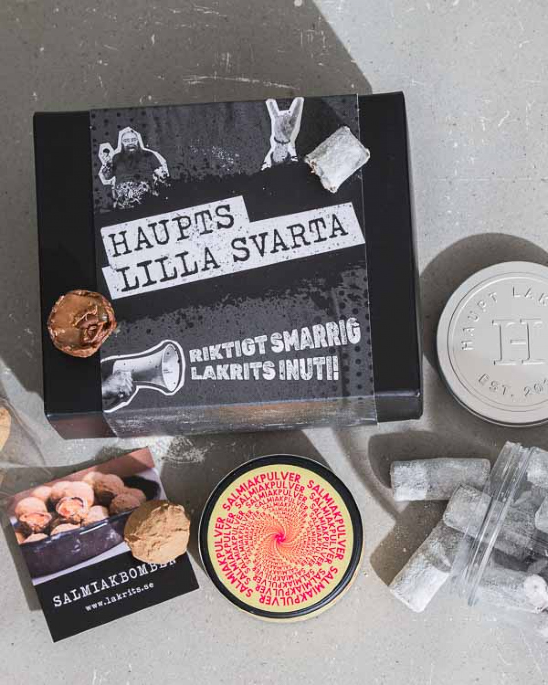 Haupts lilla svarta i gruppen Salt lakrids hos Haupt Lakrits AB (170099)